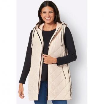 Bequeme Longweste aus Jersey