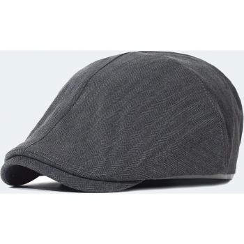 Soft Solid Color Newsboy Cap