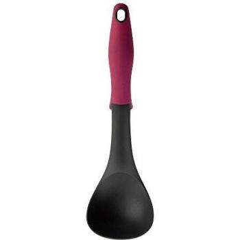 IBILI Mestolo Colorful Nylon Nero/Rosso 30 x 6 x 3 cm