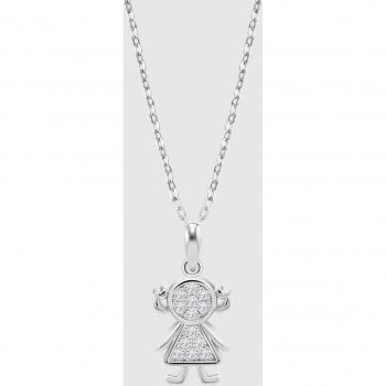Adorno “Lotus Mama Love” en plata pulida