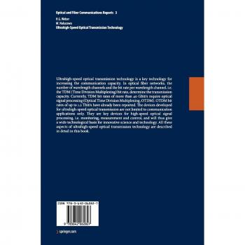 Ultrahigh-Speed Optical Transmission Technology (Optical and Fiber Communications Reports, Band 3)