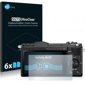 Savvies Screen Protector compatible with Sony Alpha 5000 (DSLR-A5000) Protection Film Blue Light Cut