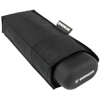 Wenger Kompakter Regenschirm (Schwarz) W1105