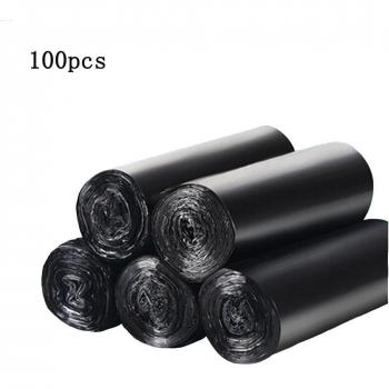 Bolsas de Basura Fortificadas 100 Paquetes con Corte Seguro