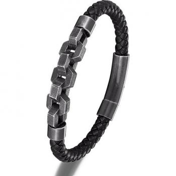 Road Warrior Men’s Retro Rope Chain Bracelet