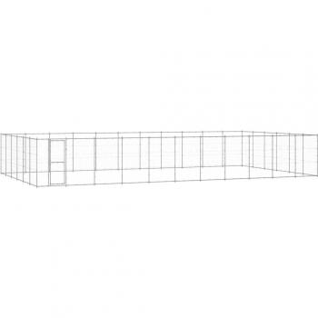Aço Galvanizado Canil VidaXL 79,86 m² Exterior