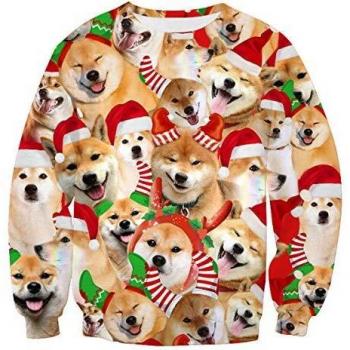 AIDEAONE Weihnachts-Sweatshirt 3D für Männer und Frauen