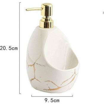 Marmeren Textuur Keramische Lotion Dispenser