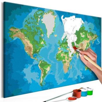 ARTGEIST DIY Världskarta