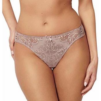 Sans Complexe 31PAA73 Panty Hipster de Encaje Ariane en Color Taupe Talla Xlarge