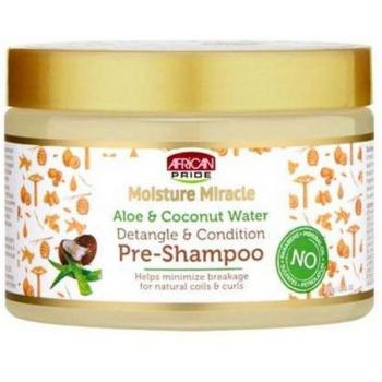 Pride Africa Moisture Boost – Pre-Shampoo con Aloe e Acqua di Cocco