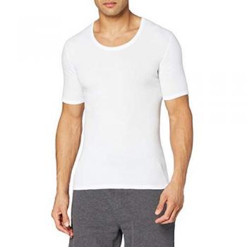 Schiesser T-Shirt mit geripptem Rundhalsausschnitt, Größe XXL