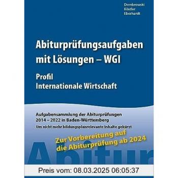 Abiturprüfungsaufgaben mit Lösungen
