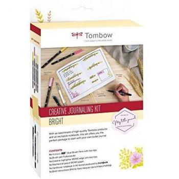 Tombow Kalligraphie-Stift Set Bright farbsortiert