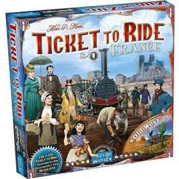 Ticket to Ride France & Old West Map Collection