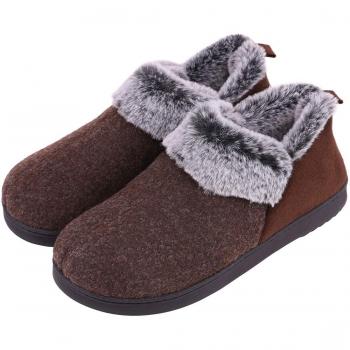 WoolLite VeraCosy Coffee‑Tone Slippers