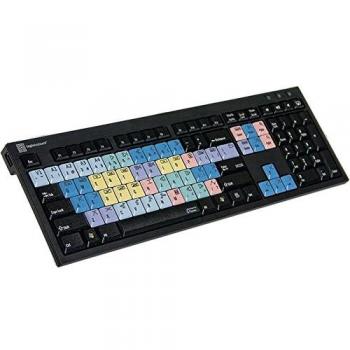Slimline Quantel Black PC Gaming Keyboard