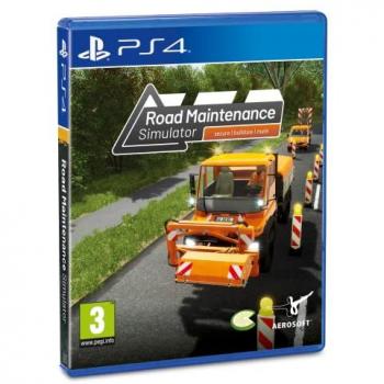 Carrera de Obras: Simulador de Carreteras PS4