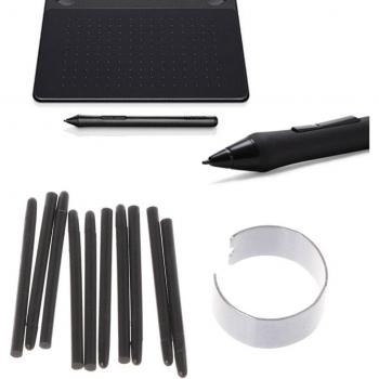 Coffret 10 Stylos Plumes pour Tapis de Dessin Wacom – Version Standard