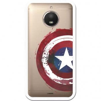 Funda de Diseño Capitán América para Motorola E4 Plus