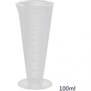 Labor Messbecher 100ml aus Kunststoff