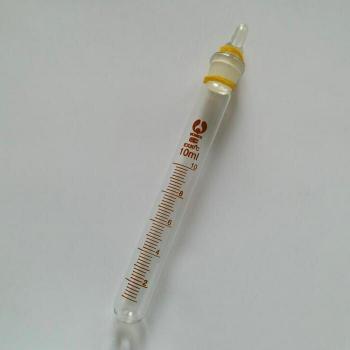 10pcs Lab Glass Test Tubes with Ground-in Stopper (5/10/20/25/50ml)