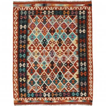 Kilim Annodato a Mano dall'Afghanistan 154x199