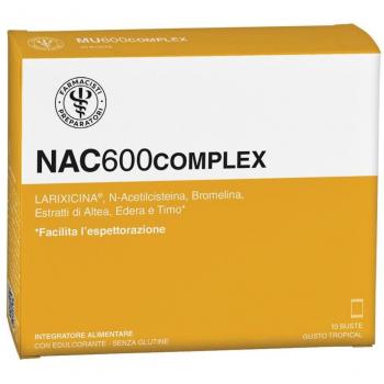 Lfp mucoflu 600 complex 10 bustine
