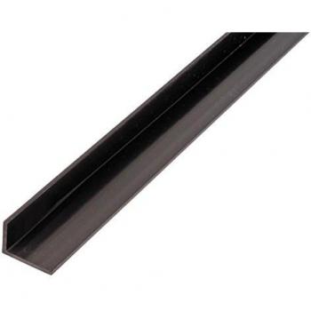 Profilo angolare 20 cm × 30 cm × 1000 mm in PVC nero