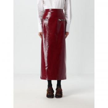 Burgundy MSGM Skirt for Women