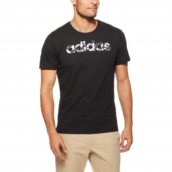 T-shirt adidas Linear Camo – Homme, Noir