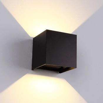 6W LED Garden Wall Light IP65 Waterproof Adjustable Angle