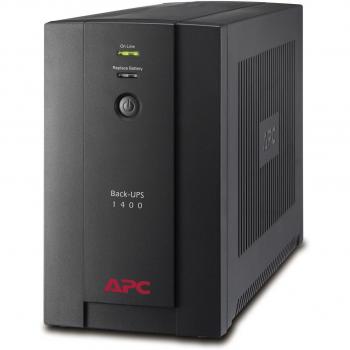 Apc Back-Ups Ups Interattivo Gruppo Di Continuità Potenza 1400 Va Con AVR Schuko E Presa Nero