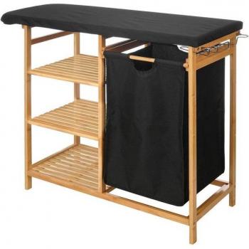 Asse da Stiro Kipit 1443FL Bamboo Nero Stoffa Bambù