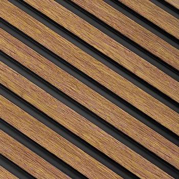 Mardom Medio Akustik-Wandpaneel Eiche natur 121 x 12 x 2000 mm Polyforce