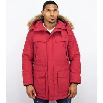 Enos Lange Koudwerende Bontkraag Parka – Winterlaag