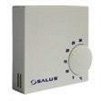 Salus RT10 Weißer Thermostat 230 V, Temperaturbereich 5–30 °C, Drehregler