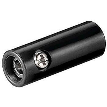 Connecteur d’alimentation Goobay – Prise banane (F) noire