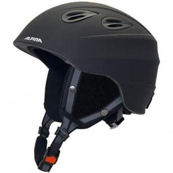 Alpina Casque Adultes Sport Mixte Noir Mat 54-57