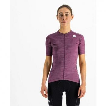 Sportful Maglia a Maniche Corti Supergiara Prune