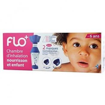 Chambre Inhalatoire FLO+ avec Propriétés Antistatiques pour Enfants et Bébés de 0 à 6 Ans