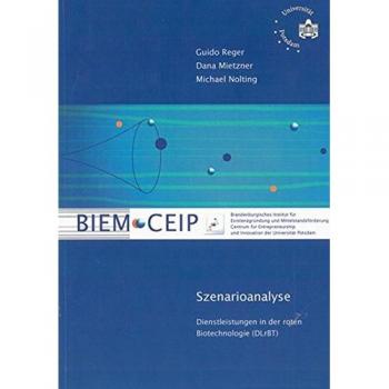 Szenarioanalyse: Dienstleistungen in der roten Biotechnologie