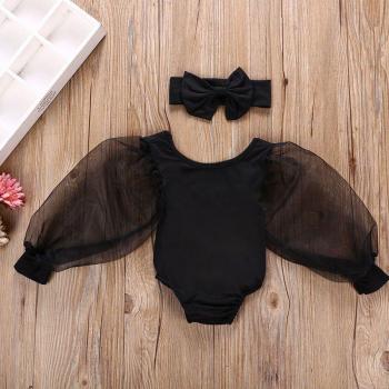 Bodysuit con volantes para bebés
