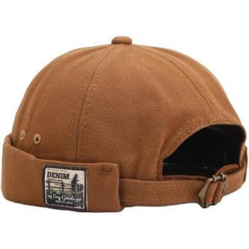 Bonnet Hip Hop Unisexe Vintage Patch Brodé