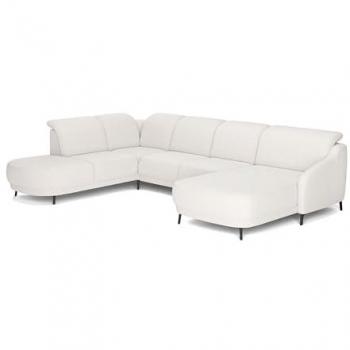Sit&more Wohnlandschaft Blues U-Form, wahlweise mit Klapptisch und USB