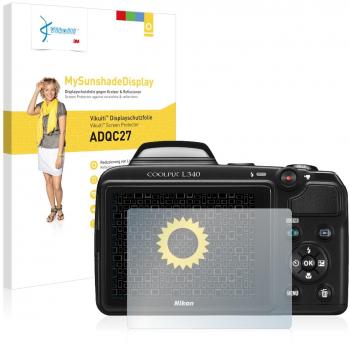 3M Vikuiti MySunshade ADQC27 Display Guard – Nikon Coolpix L340