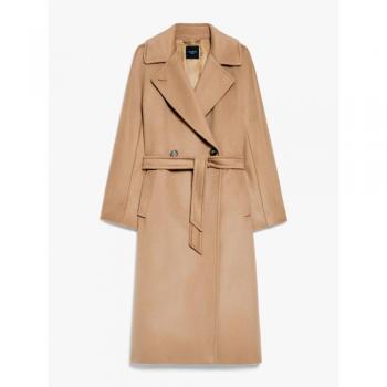 Weekend Max Mara Wollmantel Resina 2425016092 Beige Regular Fit