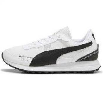 PUMA ROAD RIDER LTH – Blanc/Noir 45