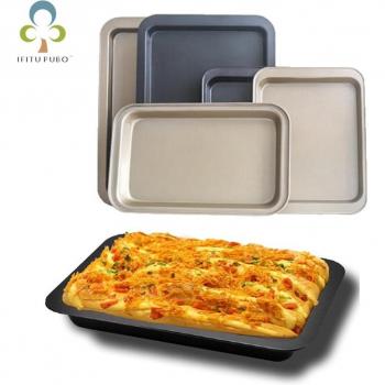Black Non-stick Baking Tray for Kitchen Use