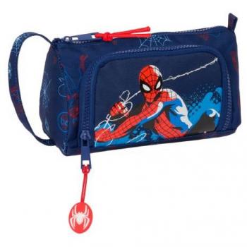 Spider-Man Astuccio Scuola con Tasca Estensibile 20 x 11 x 8,5 cm